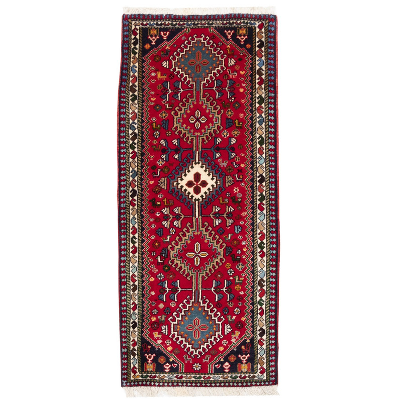 فرش دستبافت کناره طول یک و نیم متر سی پرشیا یلمه کد 152498