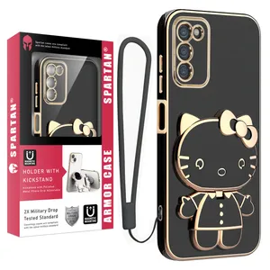 Spartan Kitty Cover For Samsung Galaxy M13 / M23 With Strap