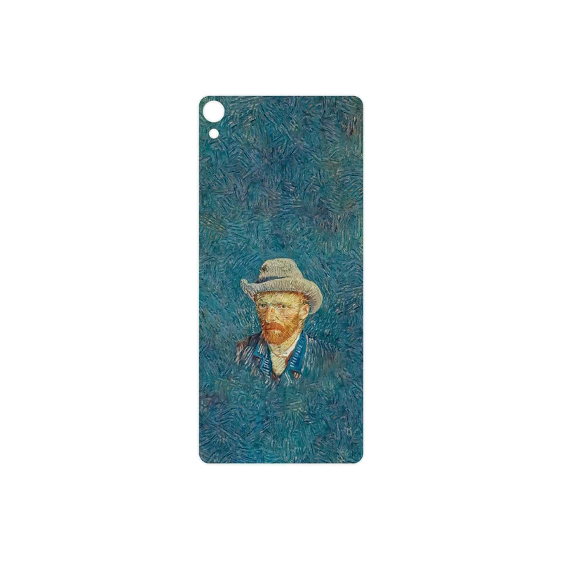 برچسب پوششی ماهوت مدل Self portrait with a gray felt hat مناسب برای گوشی موبایل سونی Xperia XA