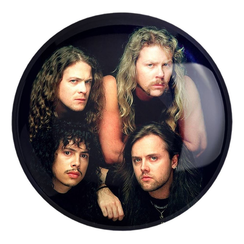 پیکسل خندالو طرح گروه موسیقی متالیکا Metallica کد 3260 مدل بزرگ