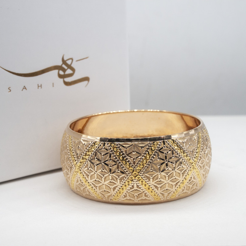 النگو طلا 18 عیار زنانه سهی مدل VB48-2