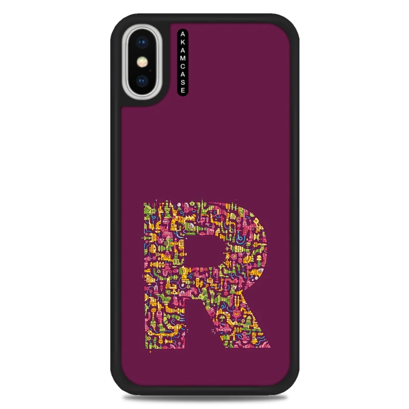 کاور آکام مدل AMC-WAXSM-ALPHADOODLEBET-18 مناسب برای گوشی موبایل اپل iPhone Xs Max