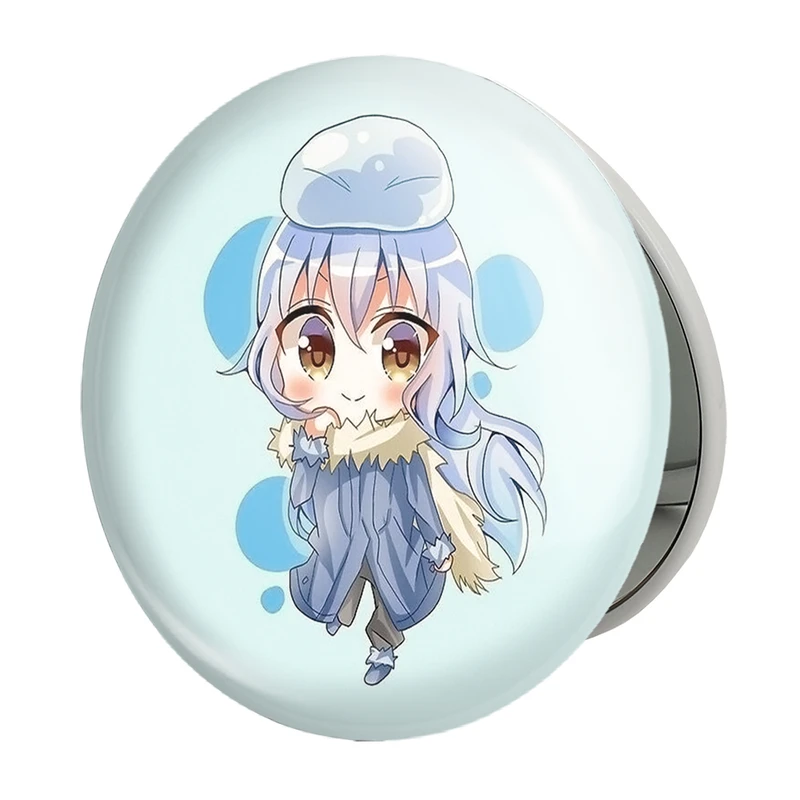 آینه جیبی خندالو طرح ریمورو تمپست انیمه اسلایم مدل تاشو کد 15594 