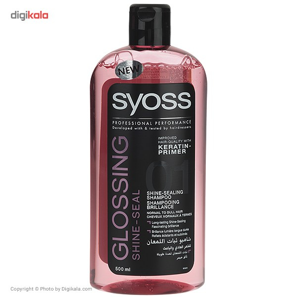 شامپو براق کننده سایوس مدل Glossing Shine-Seal حجم 500 میلی لیتر