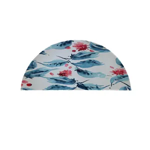 پادری مدل نیم دایره طرح  برگ کد 9058 سایز 90×45 سانتی متر