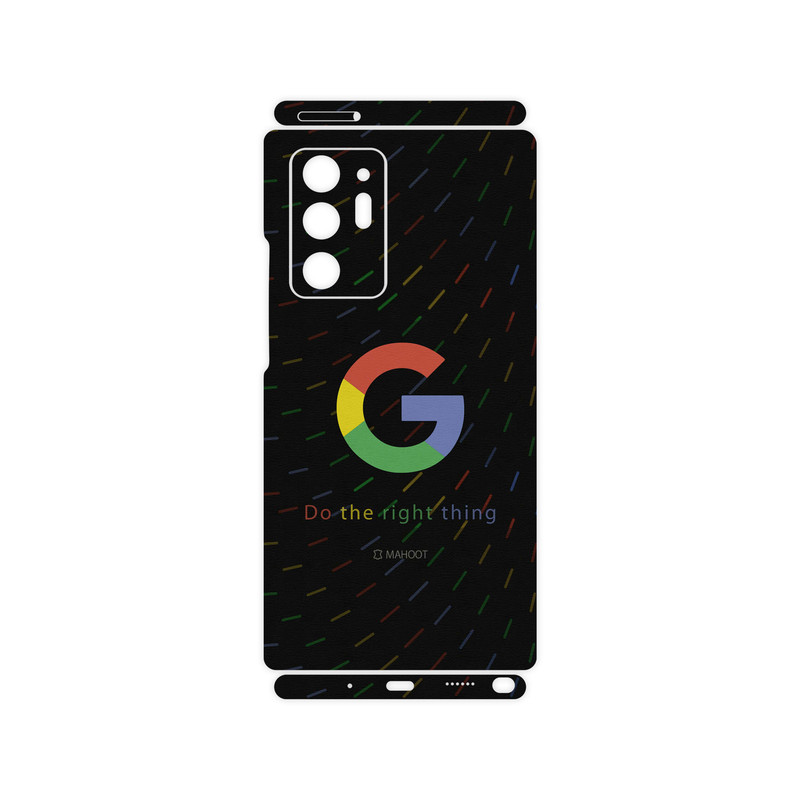 برچسب پوششی ماهوت مدل Ggl-FullSkin مناسب برای گوشی موبایل سامسونگ Galaxy Note20 ULTRA