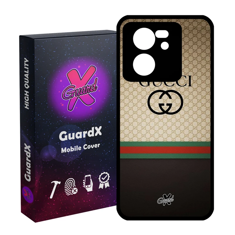 کاور گارد ایکس طرح Gucci مدل Glass10215 مناسب برای گوشی موبایل شیائومی 13T/13T Pro/Redmi K60 Ultra
