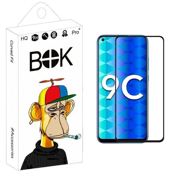 محافظ صفحه نمایش سرامیکی مات بوک مدل Resistant مناسب برای گوشی موبایل آنر 9C