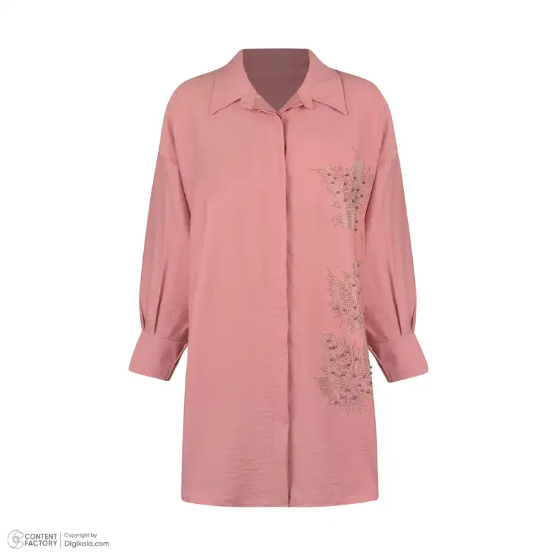 مانتو زنانه مدل برگ های پاییزی 3