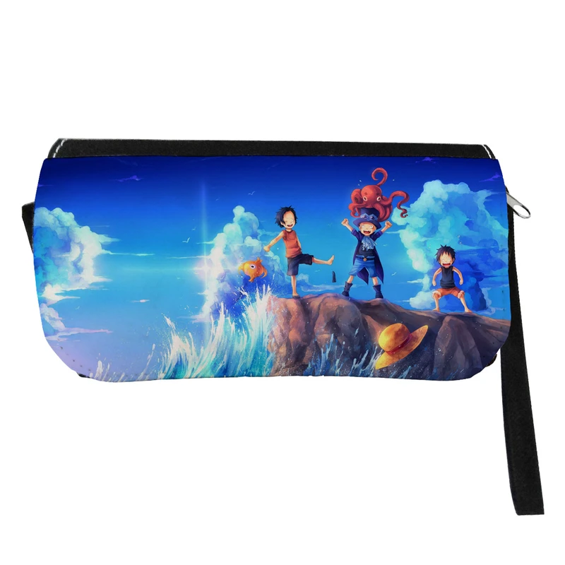  جامدادی مدل دوزیپ طرح انیمه وان پیس کد NI1368