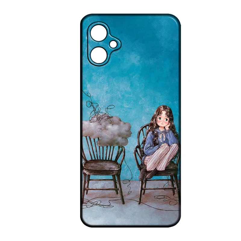 کاور طرح دخترانه کد 261 مناسب برای گوشی موبایل سامسونگ Galaxy A07