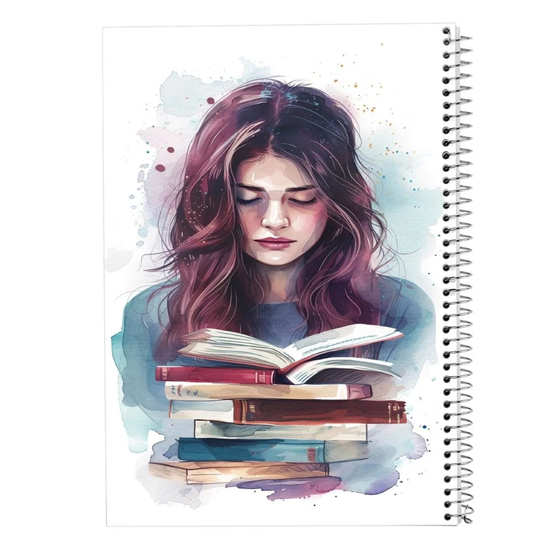 دفتر شطرنجی 50 برگ مدوپد طرح دخترانه کد DF15800