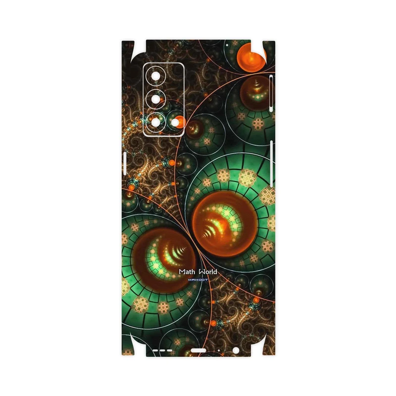 برچسب پوششی ماهوت مدل Mathematical Geometric Shape 3-FullSkin مناسب برای گوشی موبایل ریلمی GT Master