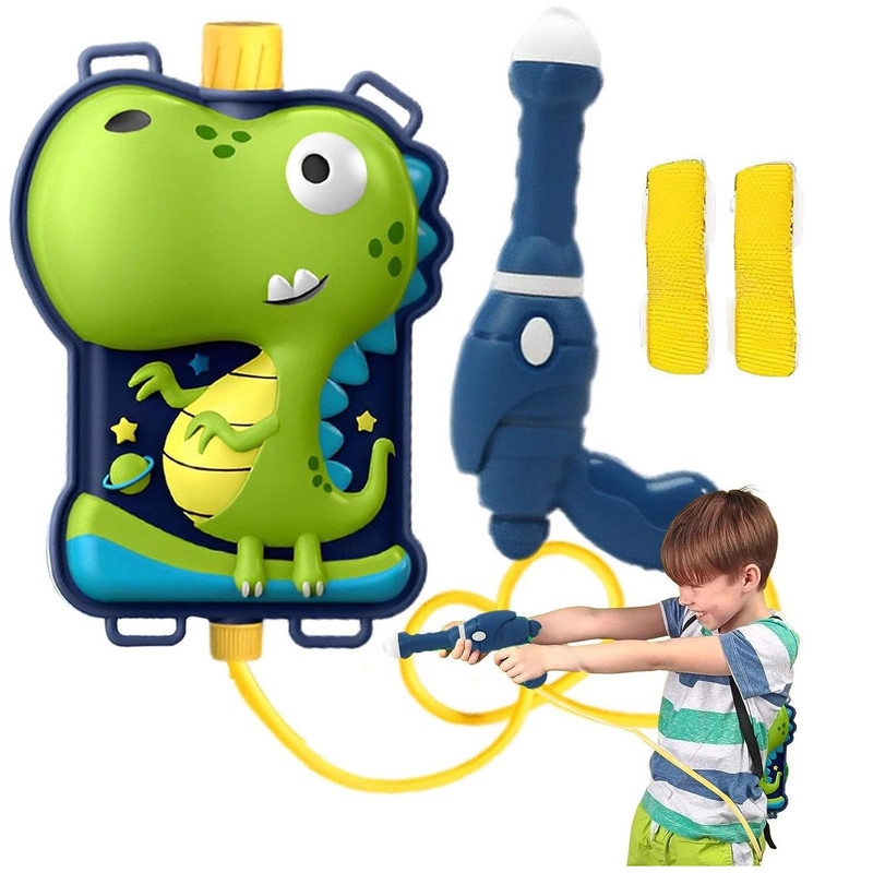 تفنگ آب پاش مدل کوله پشتی دایناسور