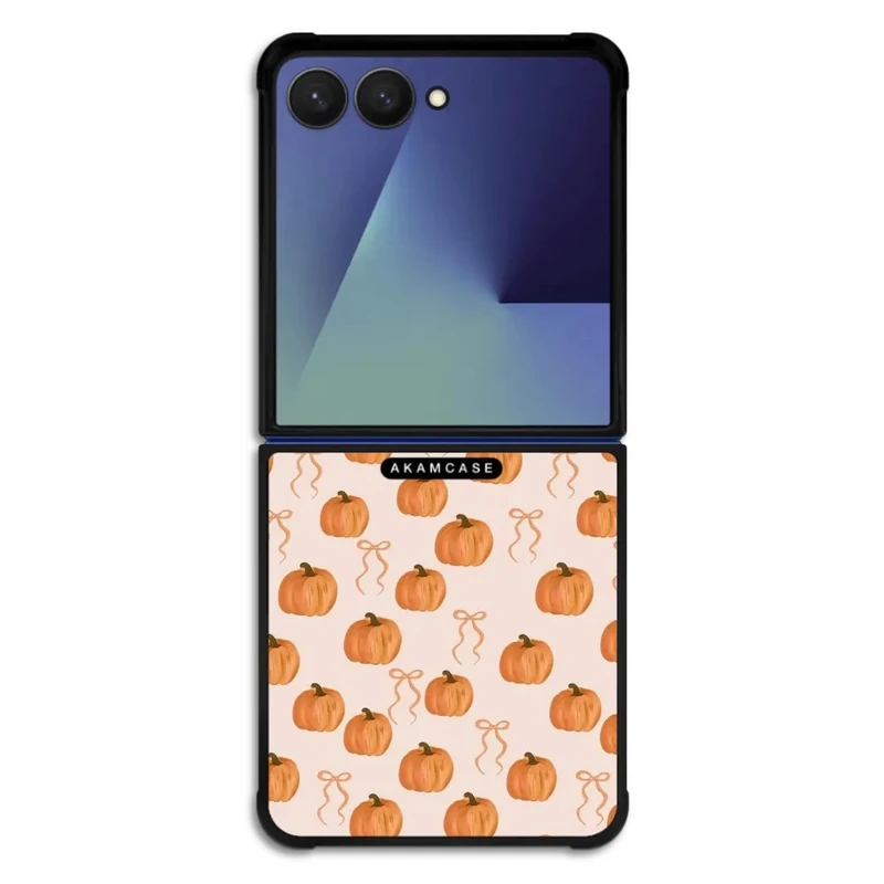 کاور آکام مدل AMC-WSGZFLIP7-PUMPKIN-26 مناسب برای گوشی موبایل سامسونگ Galaxy Z Flip 7