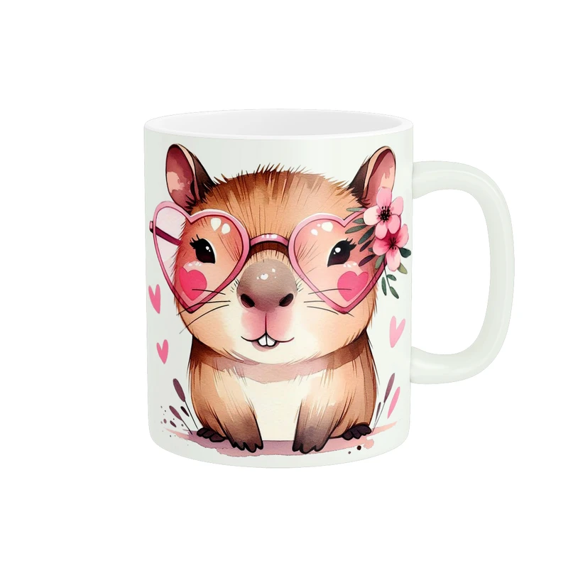 ماگ پاد آفرین طرح سنجاب کد 2990