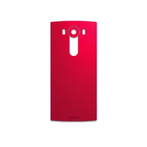 MAHOOT Matte-Warm-Red Cover Sticker for LG V10