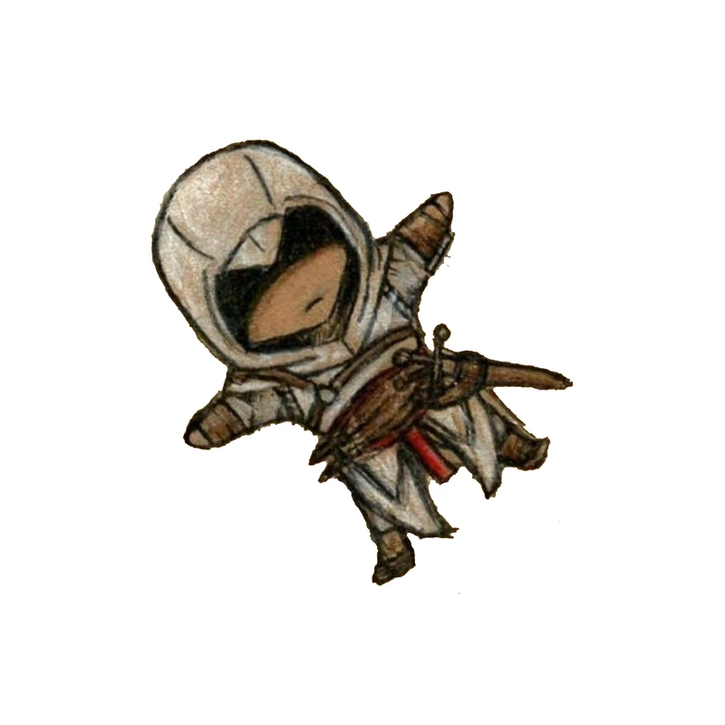 استیکر لپ تاپ و موبایل مدل بازی طرح اساسین کرید Assassin's Creed کد 3305