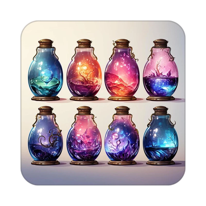 زیر لیوانی کاکتی طرح هری پاتر Harry Potter مدل mp44704