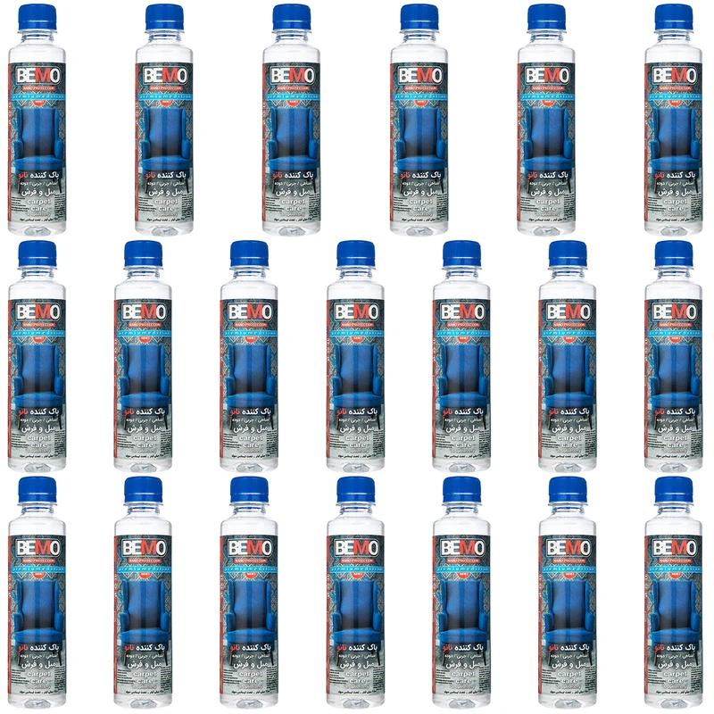 مایع پاک کننده مبل و فرش بمو مدل FAN2 حجم 250 میلی لیتر بسته 20 عددی