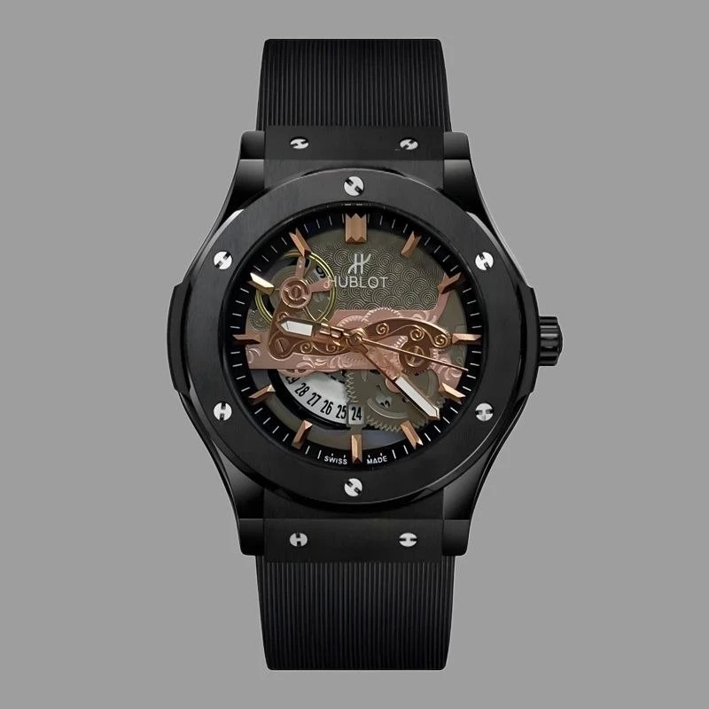 ساعت مچی عقربه‌ای کوارتز مردانه مدل تک موتور کد 103