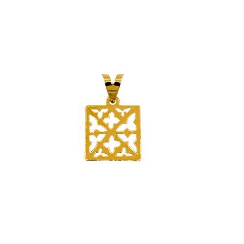گردنبند طلا 18 عیار زنانه رزالیا کد NGR-04