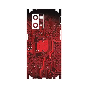 MAHOOT Red_Printed_Circuit_Board-FullSkin Cover Sticker for Oppo Reno 8 4G