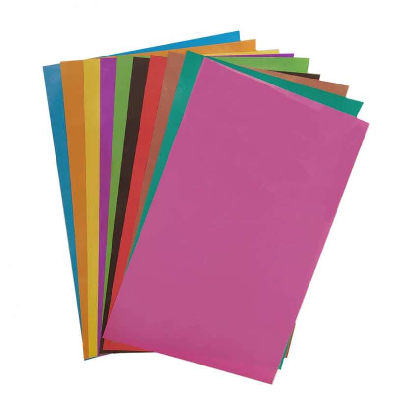 کاغذ گلاسه رنگی 25x34 کد 8214 بسته 10 عددی کاغذ گلاسه رنگی 25x34 کد 8214 بسته 10 عددی