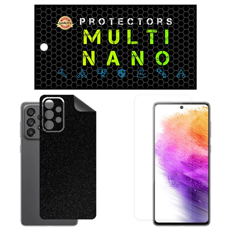 محافظ صفحه نمایش مولتی نانو مدل X-SFG مناسب برای گوشی موبایل سامسونگ Galaxy A73 5G به همراه برچسب پوششی