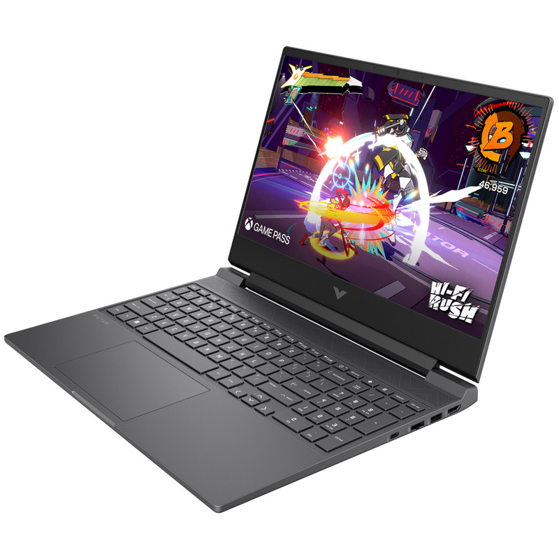 لپ تاپ 15.6 اینچی اچ‌ پی مدل Victus 15 Gaming FB2082wm-R5 8645HS-32GB DDR5-1TB SSD-RTX4050-FHD-W