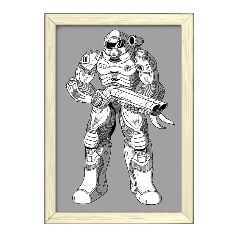 تابلو خندالو طرح بازی رستاخیز (Doom) کد 31411