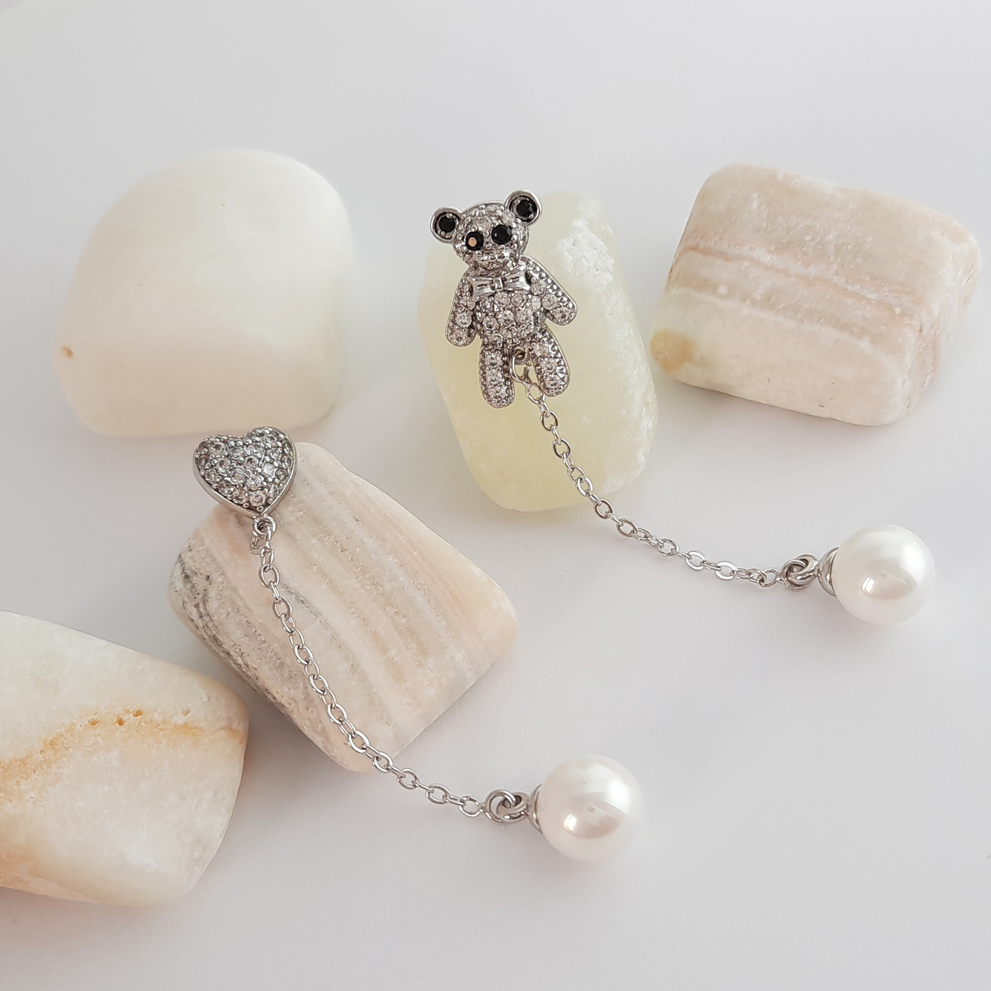 گوشواره دخترانه ژوپینگ کد XP245