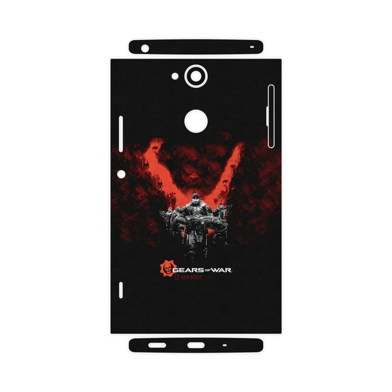 برچسب پوششی ماهوت مدل GEARS-OF-WAR-Game-FullSkin مناسب برای گوشی موبایل سونی Xperia XA2