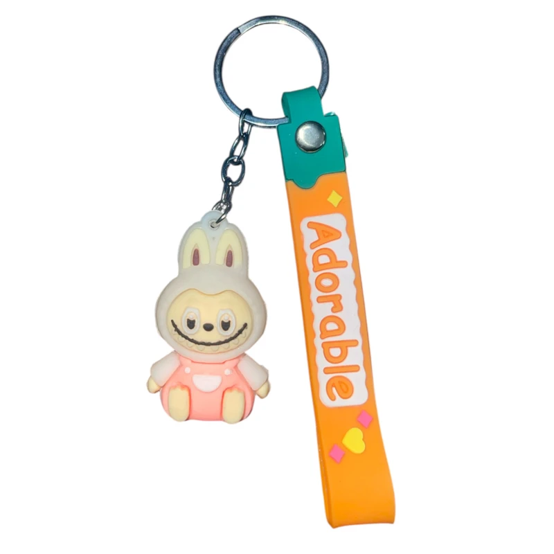 جاکلیدی مدل لبوبو لباس سرهمی نشسته