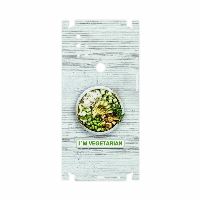 برچسب پوششی ماهوت مدل Im-vegetarian-FullSkin مناسب برای گوشی موبایل وان پلاس Nord N10 5G
