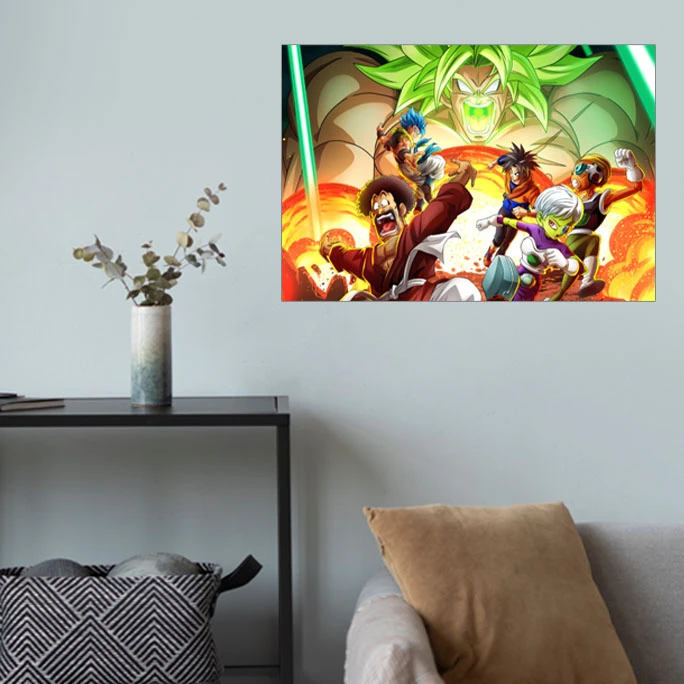 پوستر گوفی مدل گوکو انیمه دراگون بال طرح Goku Dragon Ball Z کد MIX51