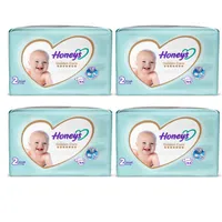 پوشک بچه هانیز مدل دابل سایز 2 مجموعه 4 عددی