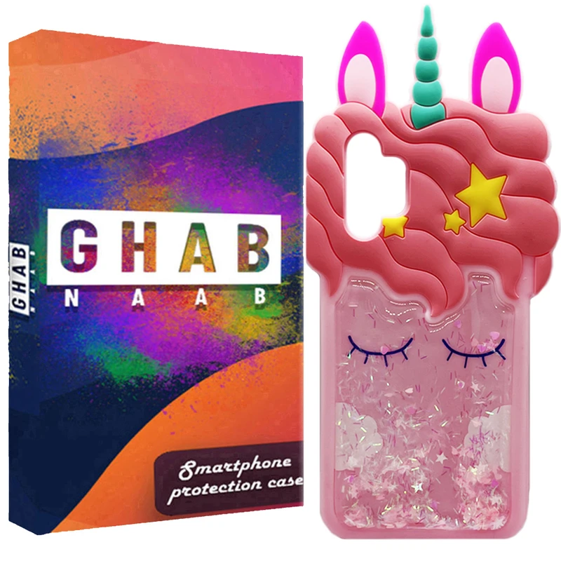 کاور قاب ناب مدل عروسکی طرح اسب تک شاخ مناسب برای گوشی موبایل سامسونگ Galaxy A32 4G
