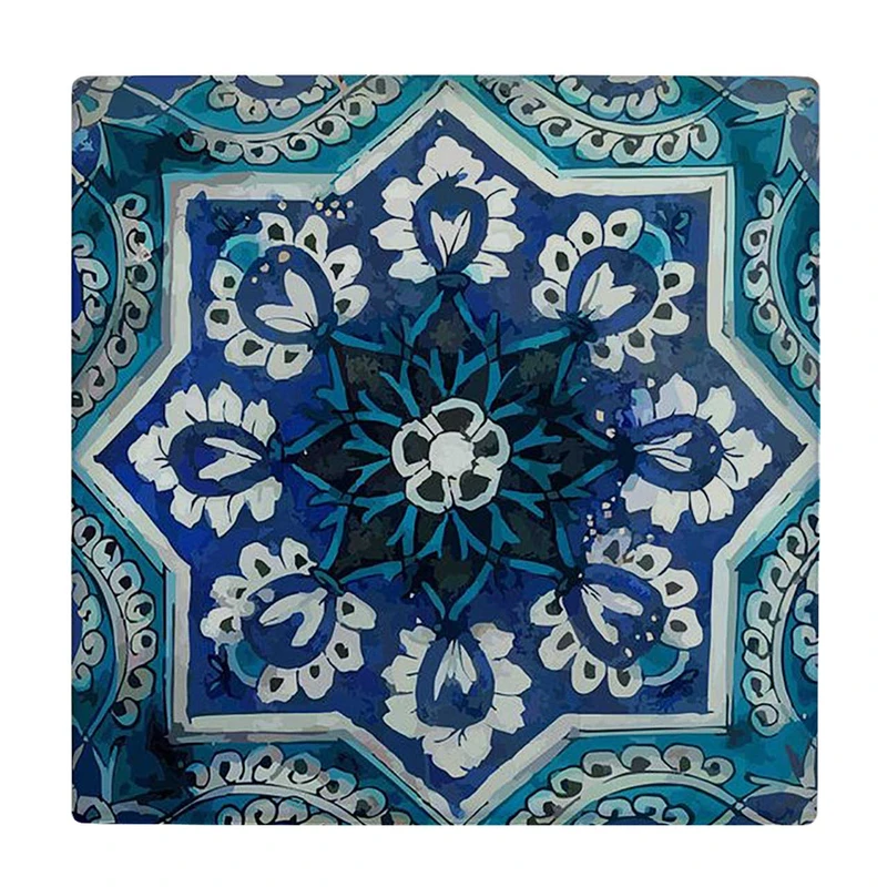  زیر لیوانی  طرح نقوش هندسی ایرانی کد    5775557_4195