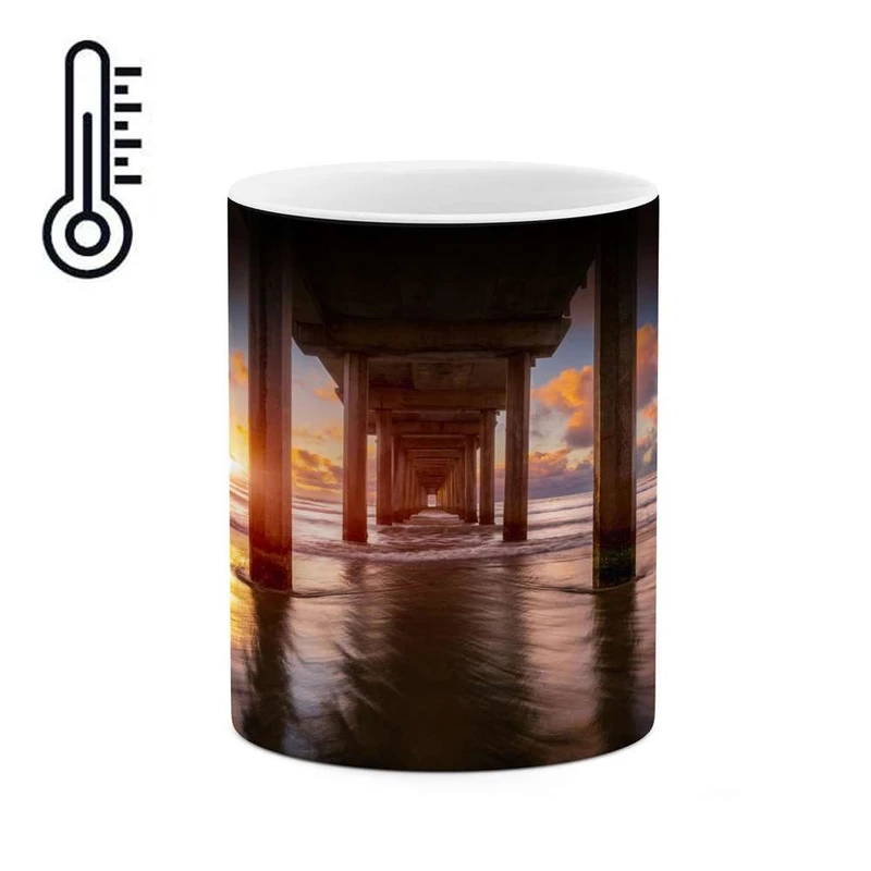 ماگ حرارتی کاکتی مدل منظره کد mgh14055