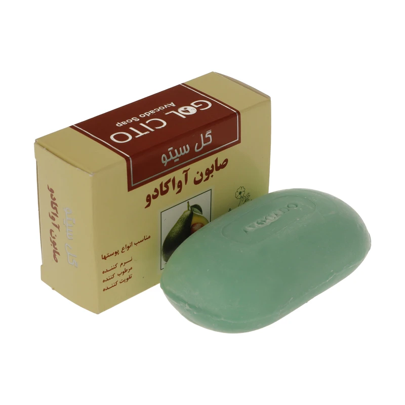 صابون شستشو گل سیتو مدل آووکادو وزن 125 گرم