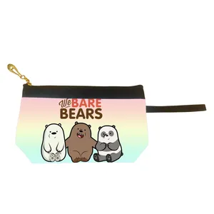 کیف لوازم آرایش زنانه مدل L1200 طرح کارتون سه خرس کله پوک
