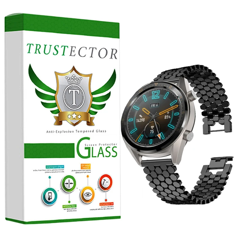 بند تراستکتور مدل Rayon مناسب برای ساعت هوشمند شیائومی Amazfit GTR 2e