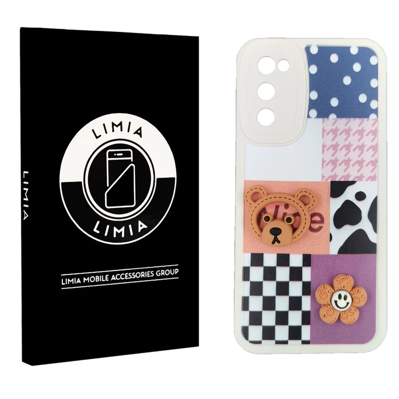 کاور لیمیا مدل فانتزی لنزدار ژله ای طرح عروسکی برجسته مناسب برای گوشی موبایل سامسونگ Galaxy S20 FE