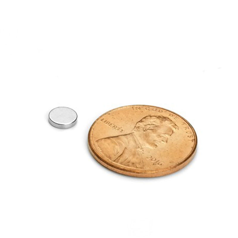آهن ربا مدل نئودیمیوم دیسک D5x1mm بسته 10عددی