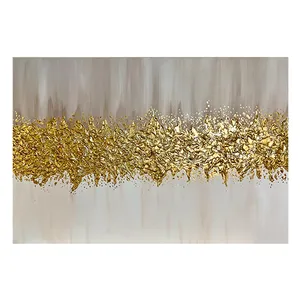 تابلو نقاشی ورق طلا مدل تلالو نور کد 10070