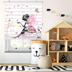  پرده زبرا زیو مدل K3137 سایز 100x200 سانتی متر