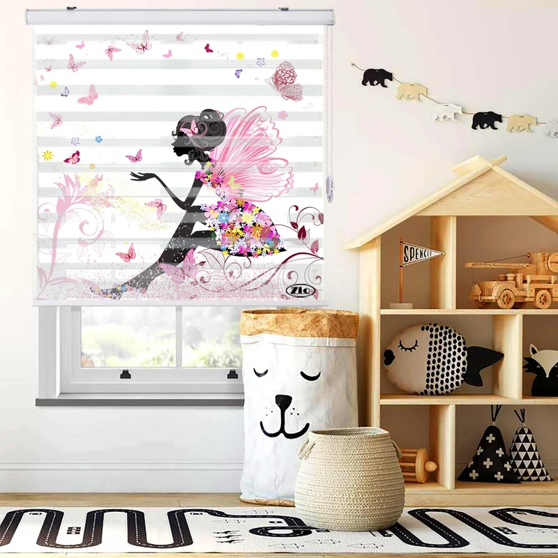  پرده زبرا زیو مدلK3137 سایز 250x280 سانتی متر