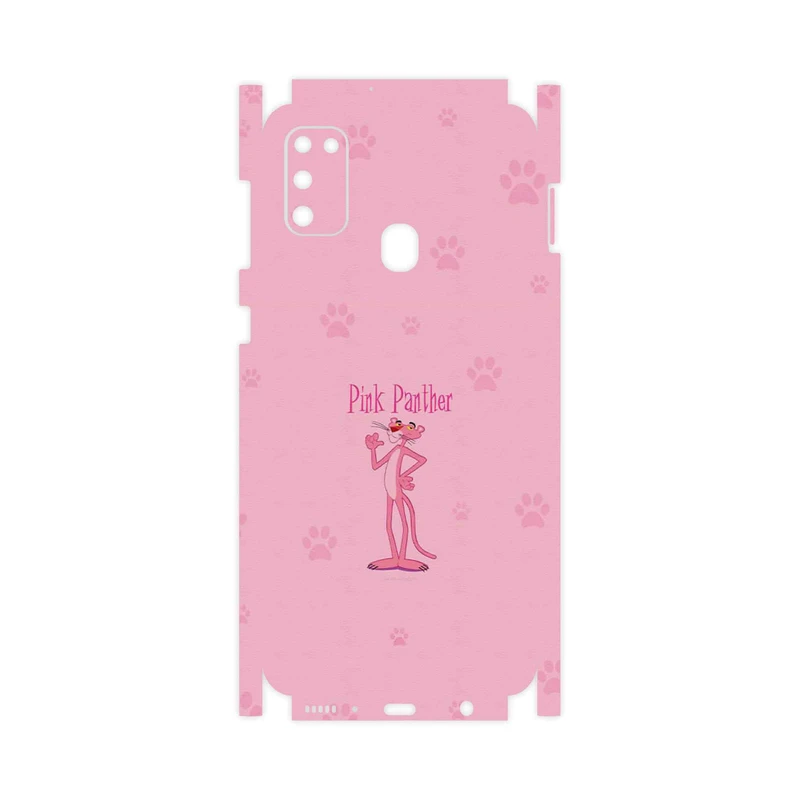 برچسب پوششی ماهوت مدل The Pink Panther-FullSkin مناسب برای گوشی موبایل سامسونگ Galaxy M21