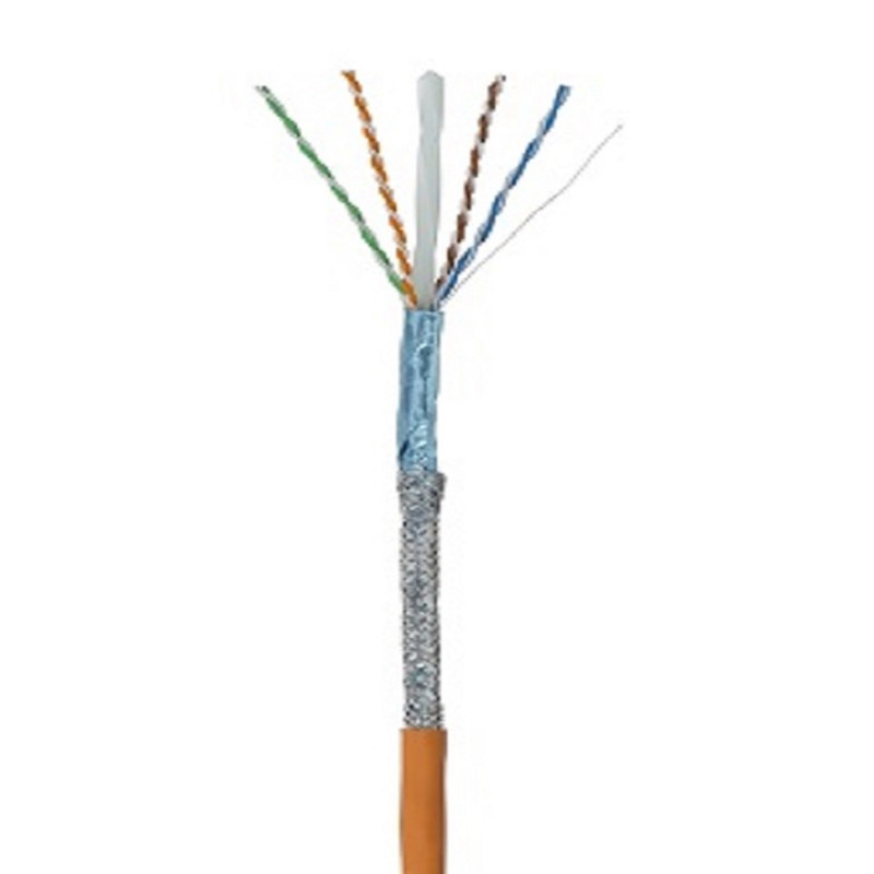 کابل شبکه Cat6a متاالکترونیک مدل SFTP LSZH
